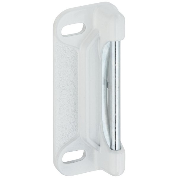 National Hardware White Steel Door Strike N213-322